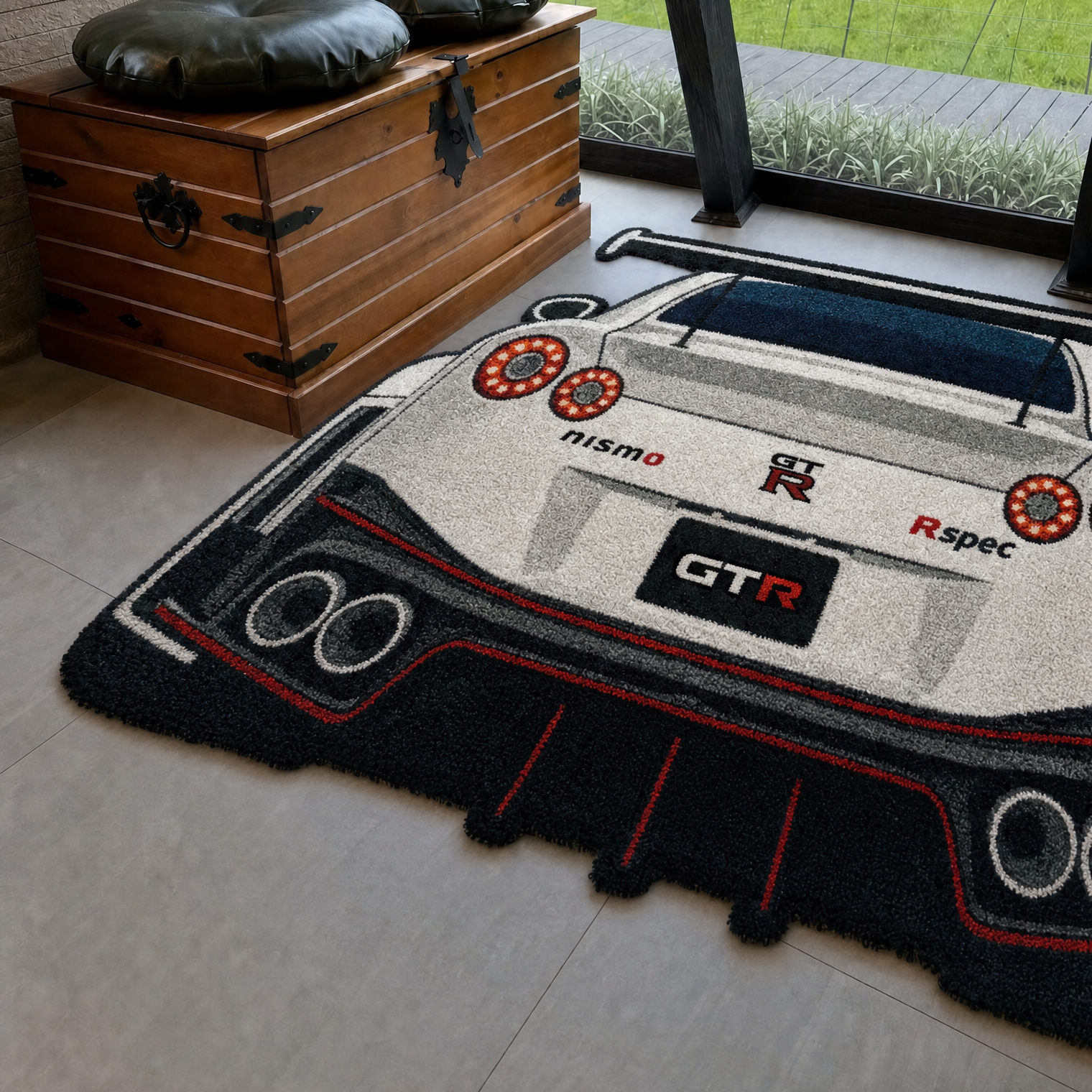 Street Titan Tufted Wool Rug | Performance Collection — MAVIC GLOBAL