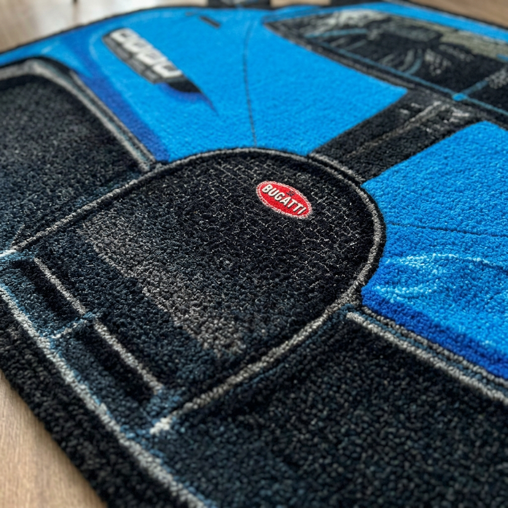 Hyper Legend Tufted Wool Rug | Hypercar Collection — MAVIC GLOBAL
