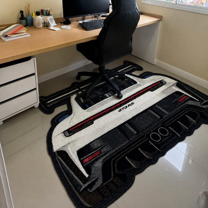 Track Legend Tufted Wool Rug | Motorsport Collection — MAVIC GLOBAL