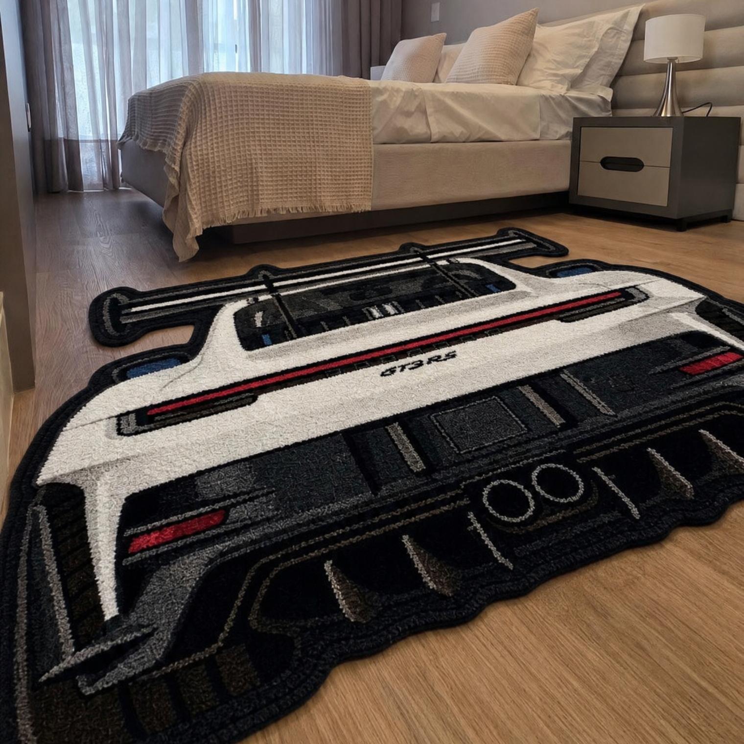 Track Legend Tufted Wool Rug | Motorsport Collection — MAVIC GLOBAL