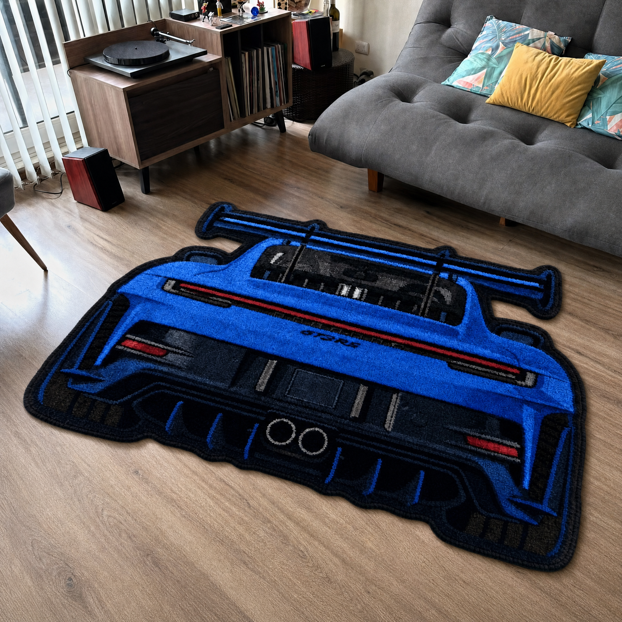 Track Legend Tufted Wool Rug | Motorsport Collection — MAVIC GLOBAL