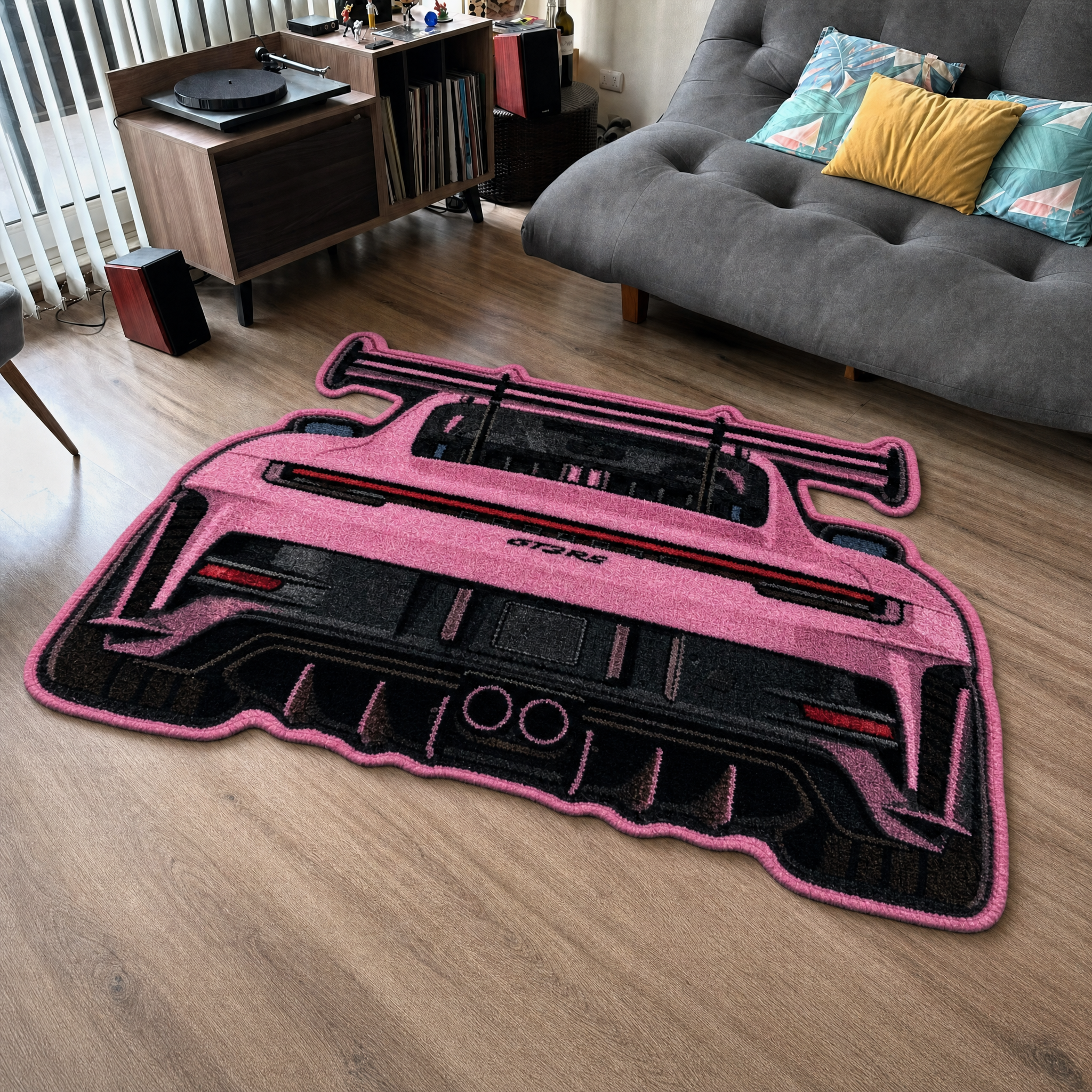 Track Legend Tufted Wool Rug | Motorsport Collection — MAVIC GLOBAL