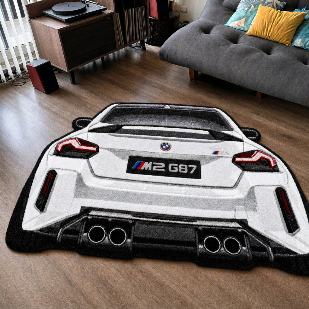 Rear Dominion Tufted Wool Rug | Performance Collection — MAVIC GLOBAL