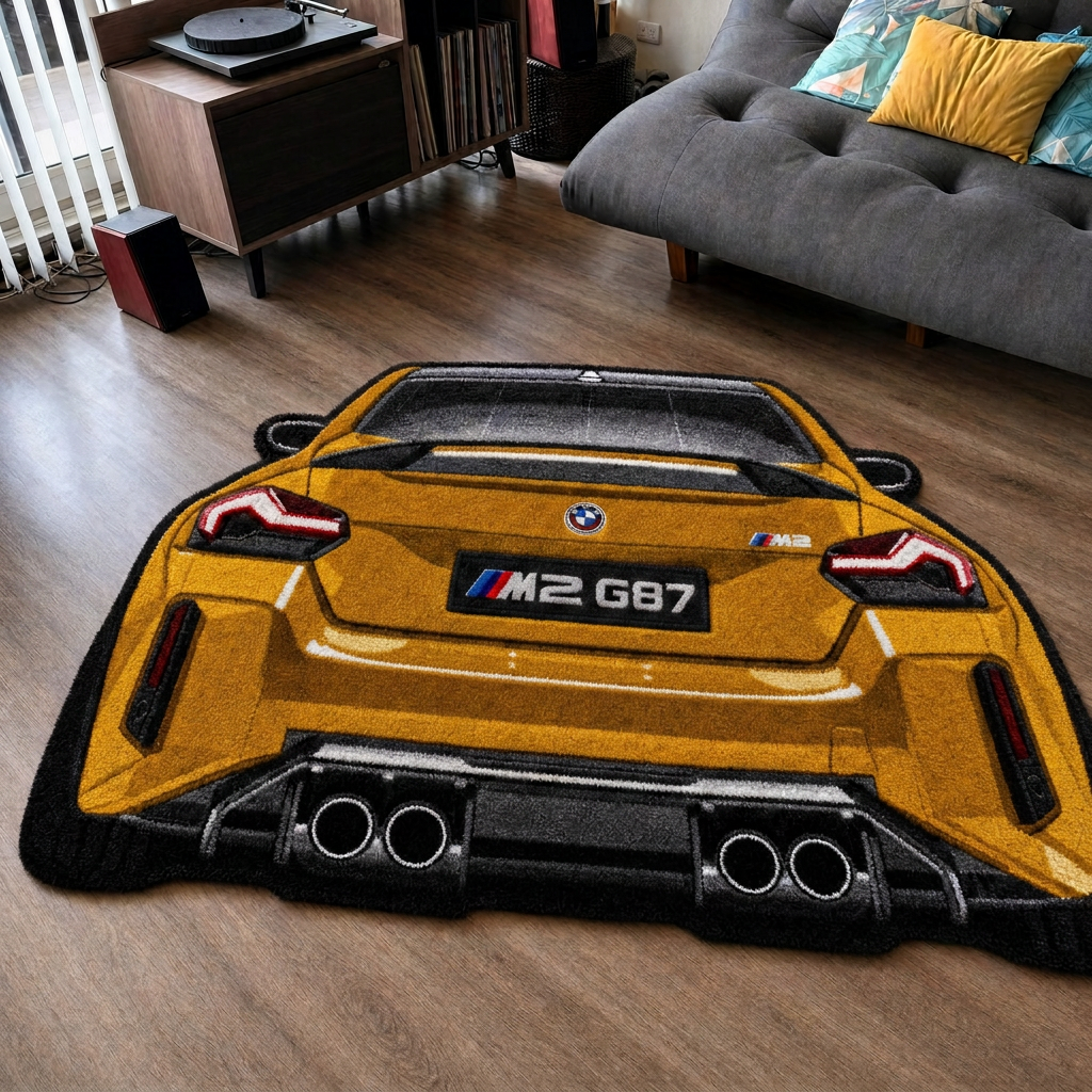 Rear Dominion Tufted Wool Rug | Performance Collection — MAVIC GLOBAL