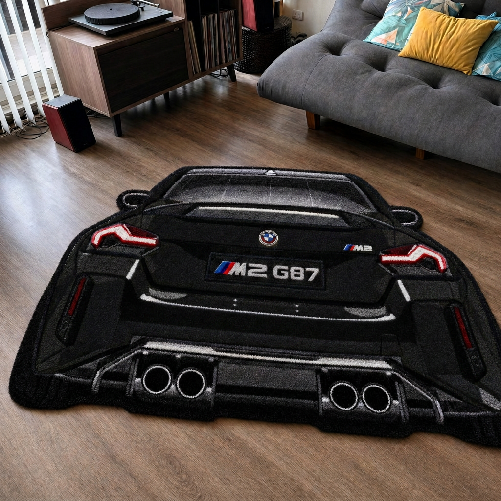 Rear Dominion Tufted Wool Rug | Performance Collection — MAVIC GLOBAL