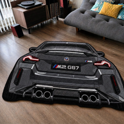 Rear Dominion Tufted Wool Rug | Performance Collection — MAVIC GLOBAL