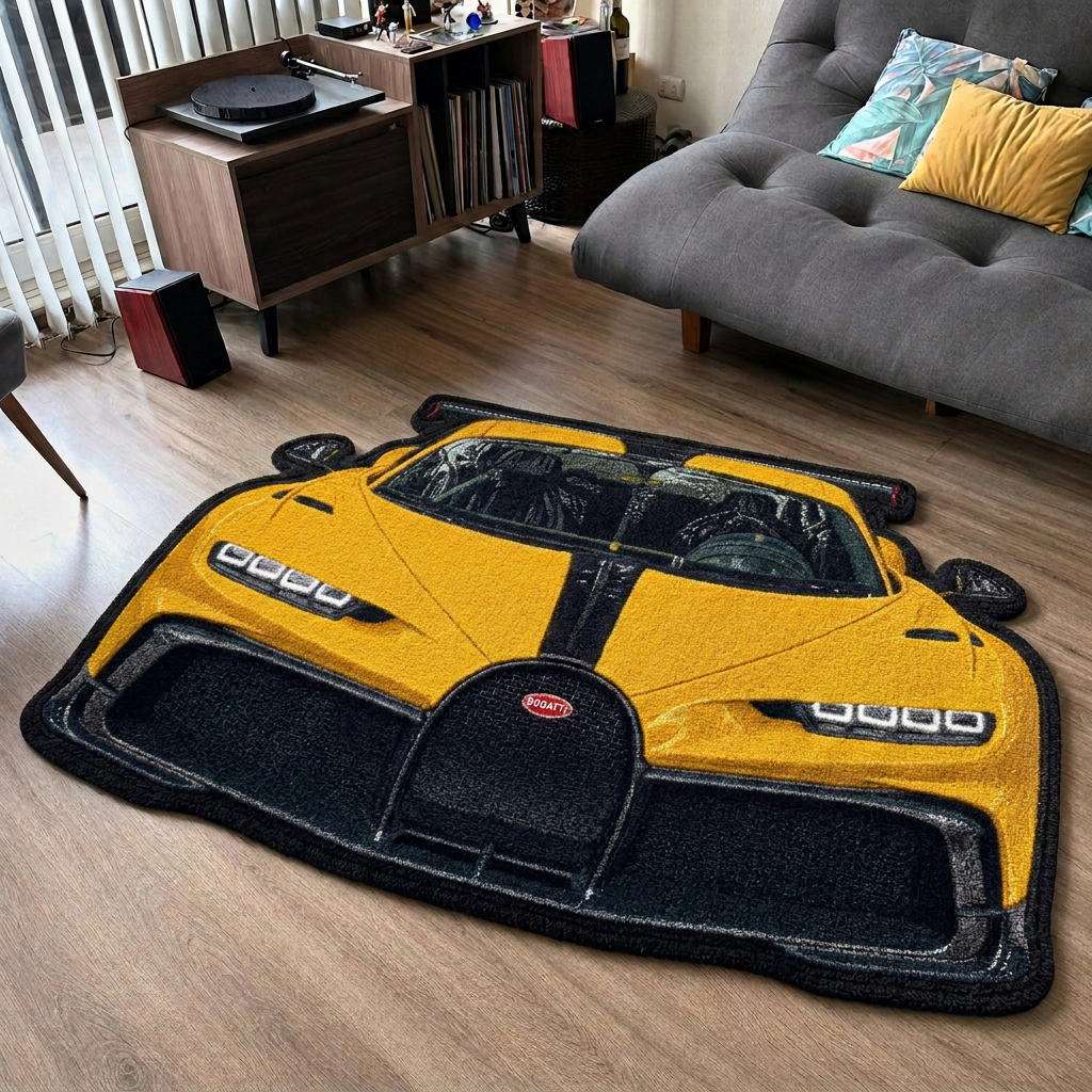 Hyper Legend Tufted Wool Rug | Hypercar Collection — MAVIC GLOBAL