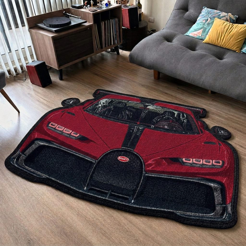 Hyper Legend Tufted Wool Rug | Hypercar Collection — MAVIC GLOBAL