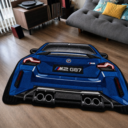 Rear Dominion Tufted Wool Rug | Performance Collection — MAVIC GLOBAL