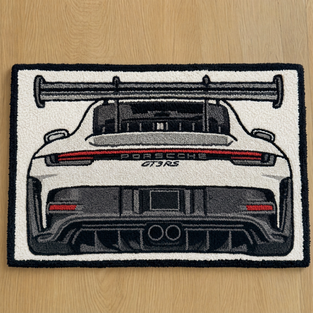 Rear Legend Tufted Entry Mat | Motorsport Collection — MAVIC GLOBAL