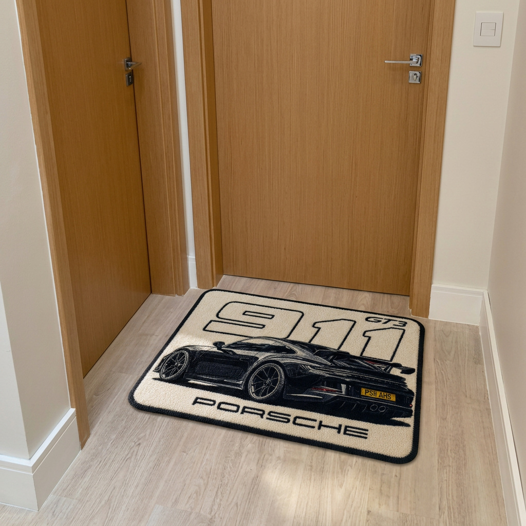 Track Heritage Tufted Entry Mat | Motorsport Collection — MAVIC GLOBAL