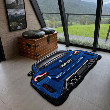 Rear Dominion Tufted Wool Rug | Performance Collection — MAVIC GLOBAL