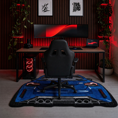 Rear Dominion Tufted Wool Rug | Performance Collection — MAVIC GLOBAL